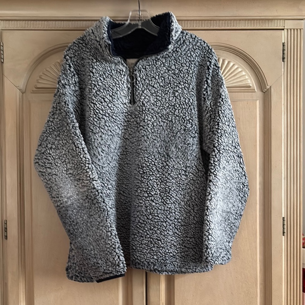 SO - Cozy Sherpa Quarter-Zip Pullover